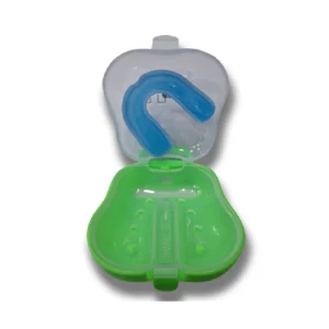 Bucal colmillos junior azul-transparente